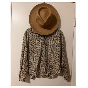 Floral Western Top
